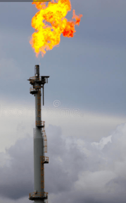 flare stack photo