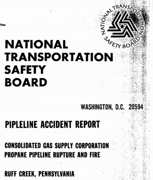 NTSB Ruff Creek report cover 3-13-18