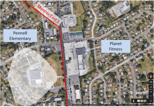 Pennell Elementary cloud area 11-24-18
